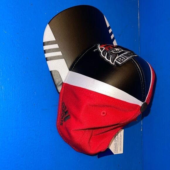 Adidas Black/red  Ball Cap Hat Snapback Baseball - Picture 4 of 4